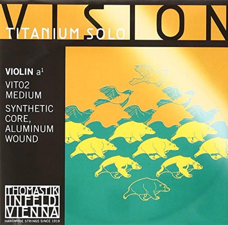 Thomastik-Infeld Vision Titanium Solo Violin Single A-String - 4/4 Scale - No. VIT02